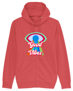 Good Vibes Hanorac cu fermoar Unisex Connector