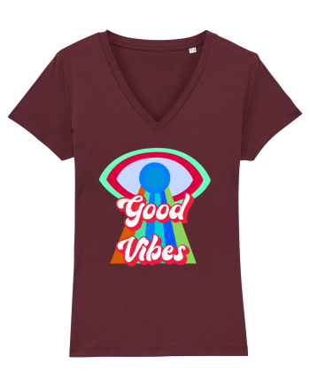 Good Vibes Burgundy