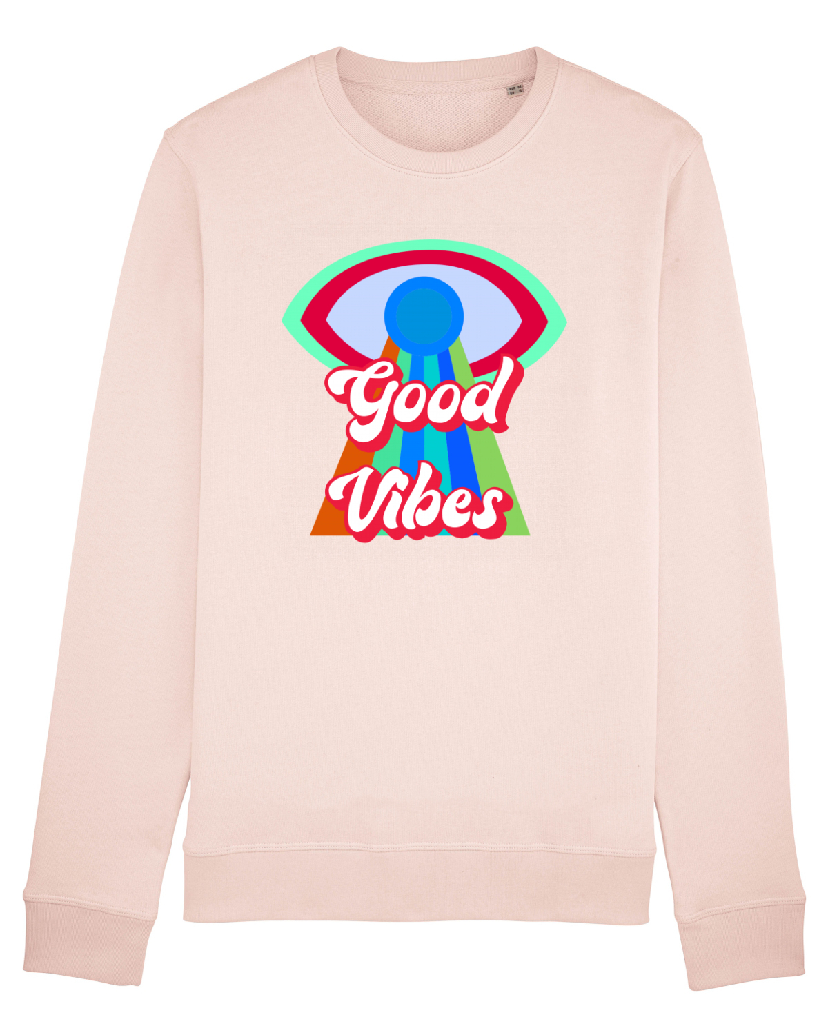 Bluză mânecă lungă Unisex Rise Candy Pink