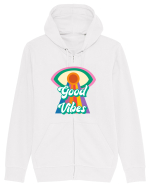 Good Vibes Hanorac cu fermoar Unisex Connector
