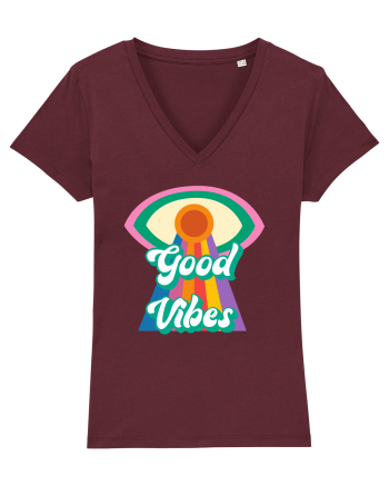 Good Vibes Burgundy