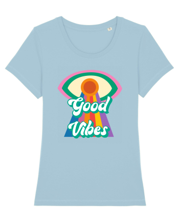 Good Vibes Sky Blue