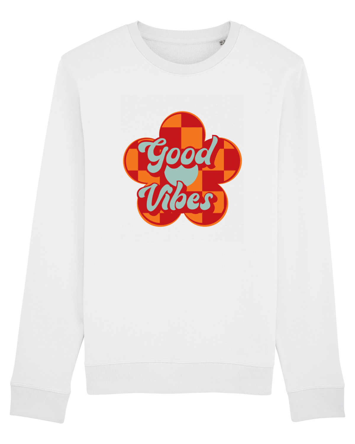 Bluză mânecă lungă Unisex Rise White