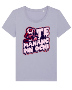 Te mănânc din ochi Tricou mânecă scurtă guler larg fitted Damă Expresser