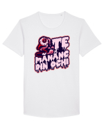 Te mănânc din ochi Tricou mânecă scurtă guler larg Bărbat Skater