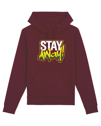 Stay Away Burgundy