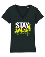 Stay Away Tricou mânecă scurtă guler V Damă Evoker