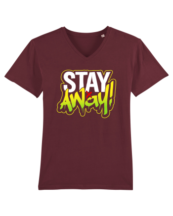Stay Away Burgundy