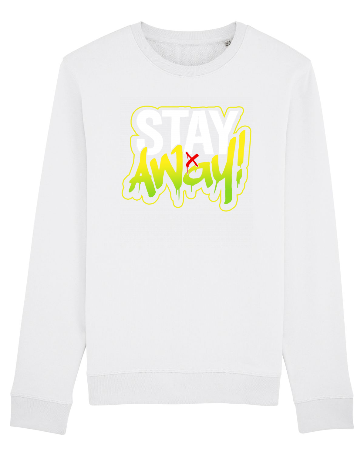 Bluză mânecă lungă Unisex Rise White