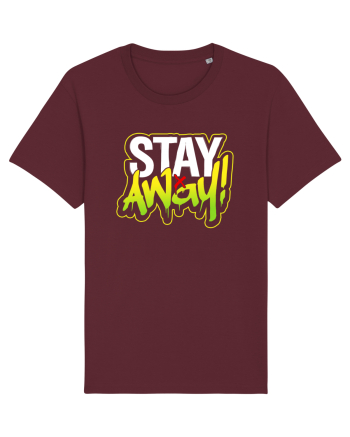 Stay Away Burgundy