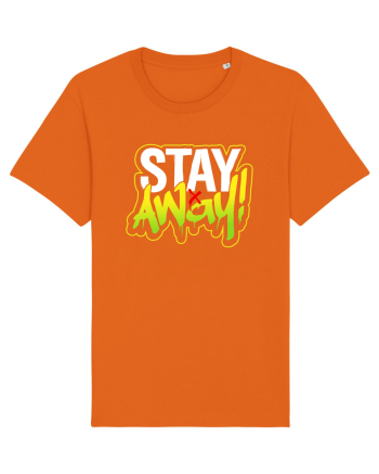 Stay Away Bright Orange