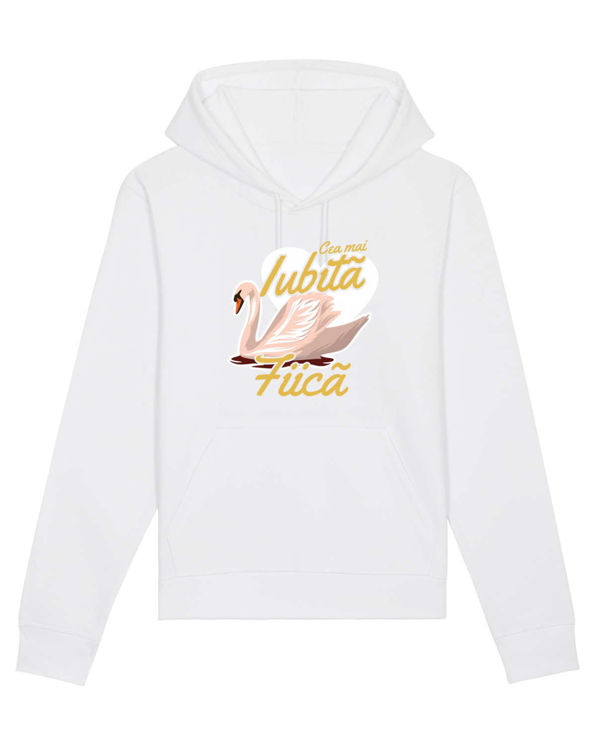 Hanorac Unisex Drummer White