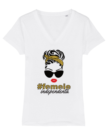 Femeie independentă White
