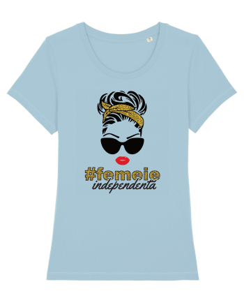 Femeie independentă Sky Blue