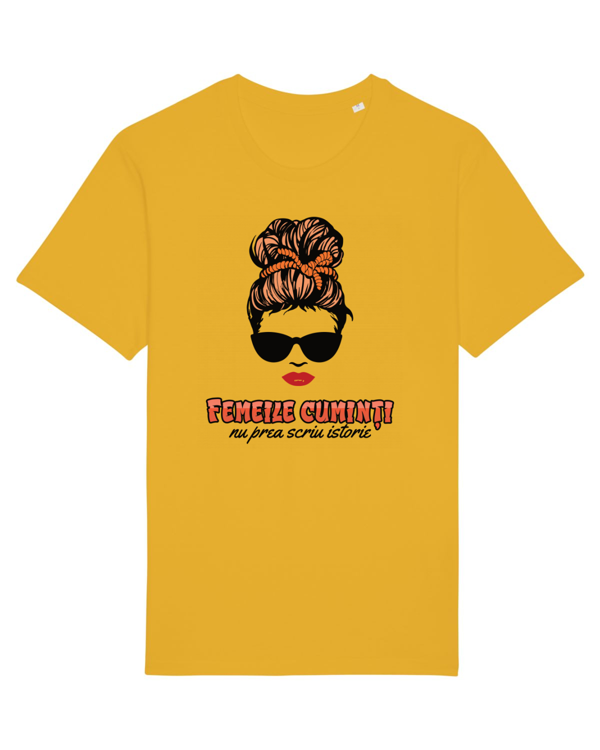 Tricou mânecă scurtă Unisex Rocker Spectra Yellow