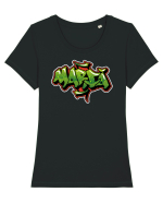 Marfă Tricou mânecă scurtă guler larg fitted Damă Expresser
