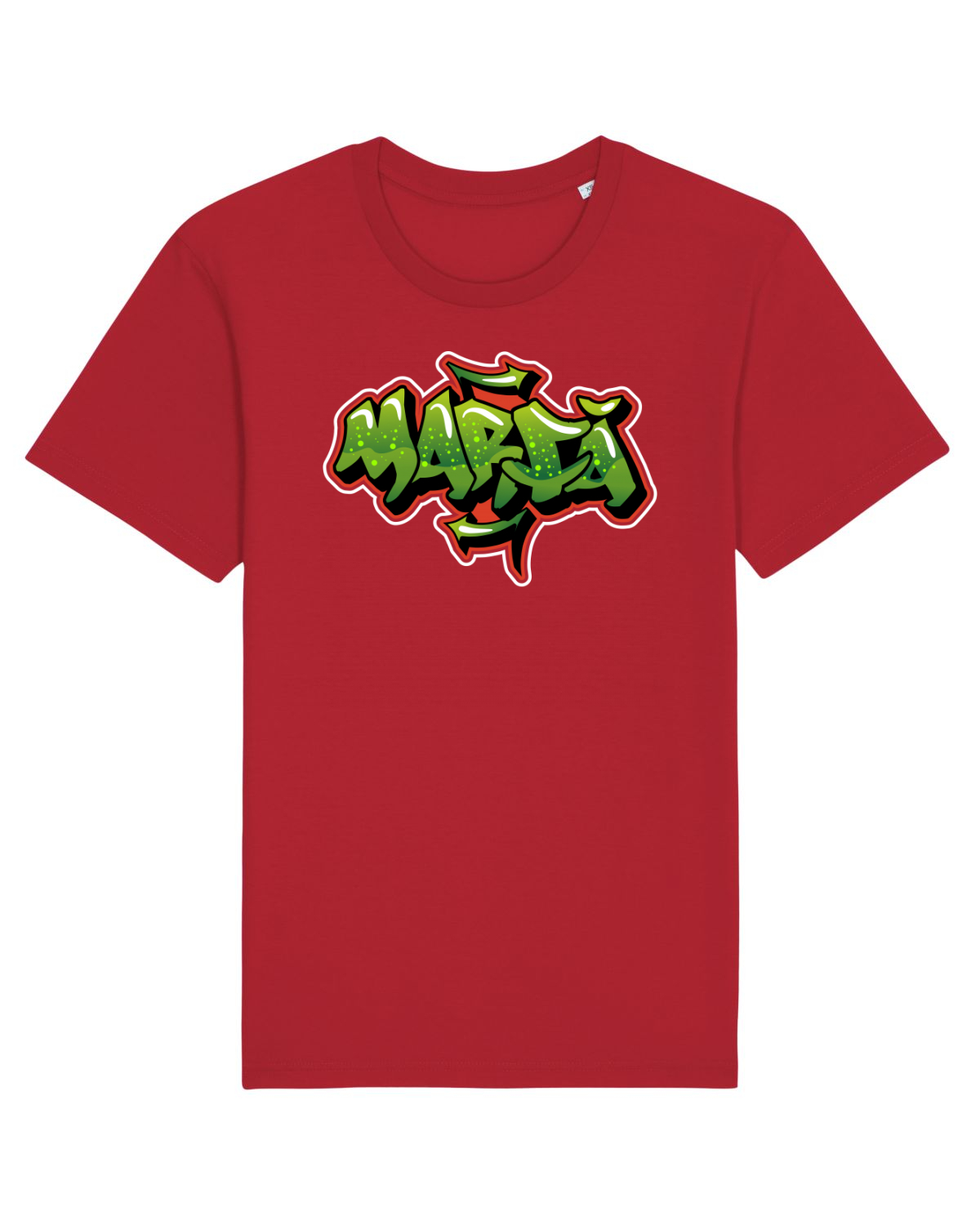 Tricou mânecă scurtă Unisex Rocker Red