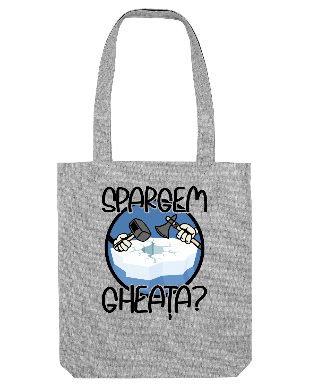 Sacoșă textilă Heather Grey