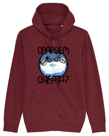 Spargem gheața? Burgundy