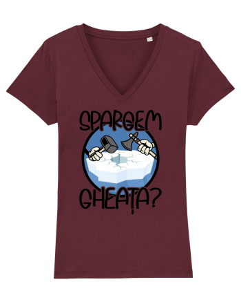 Spargem gheața? Burgundy