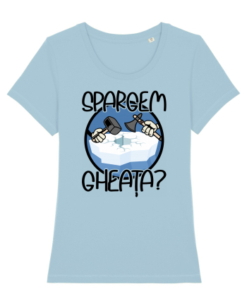 Spargem gheața? Sky Blue