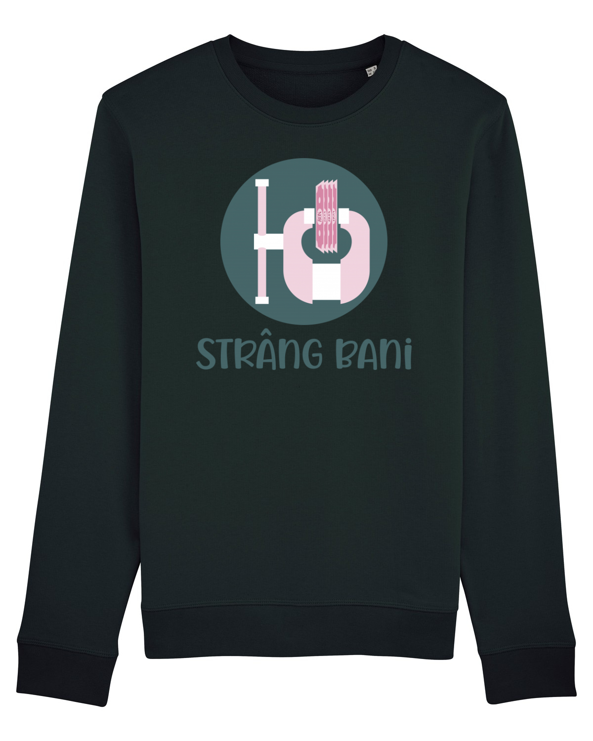 Bluză mânecă lungă Unisex Rise Black