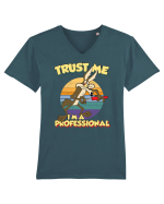 Trust Me I'm a Professional Tricou mânecă scurtă guler V Bărbat Presenter