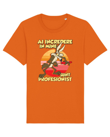 Ai încredere - Sunt profesionist Bright Orange