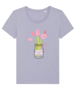 Good Things Are Coming Tricou mânecă scurtă guler larg fitted Damă Expresser