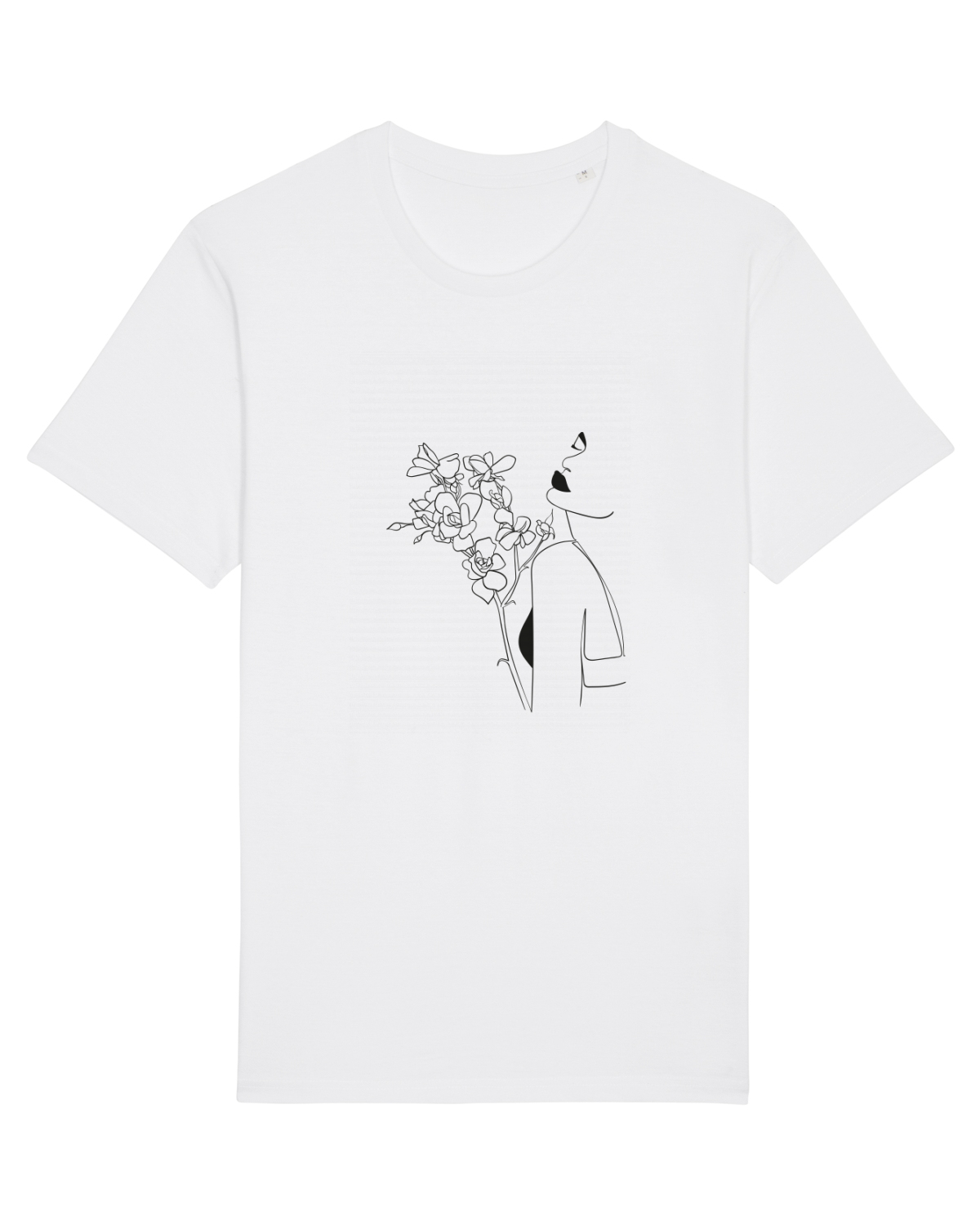 Tricou mânecă scurtă Unisex Rocker White