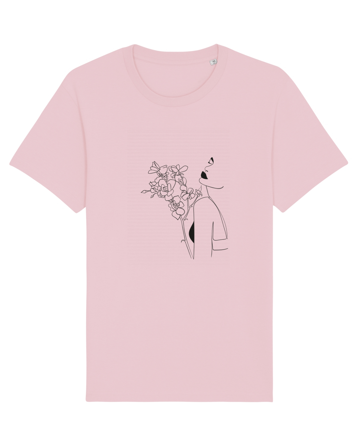 Tricou mânecă scurtă Unisex Rocker Cotton Pink