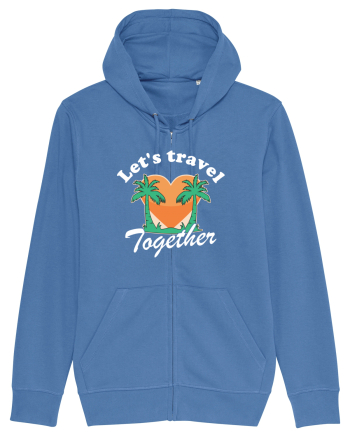 Let's travel together - dark colors Bright Blue