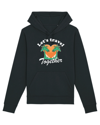 Let's travel together - dark colors Black