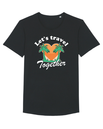 Let's travel together - dark colors Black