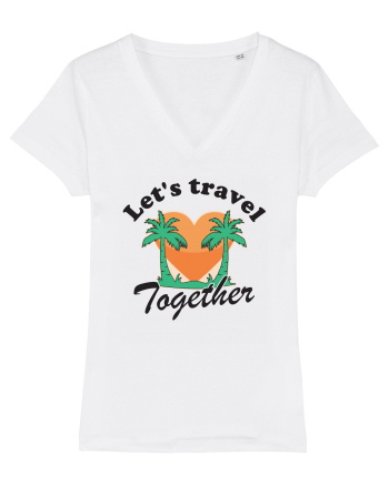 Let's travel together White