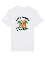 Let's travel together Tricou mânecă scurtă Unisex Rocker
