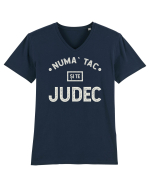 Numa` tac si te judec Tricou mânecă scurtă guler V Bărbat Presenter