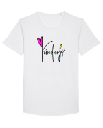 Kindness Tricou mânecă scurtă guler larg Bărbat Skater