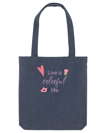 Live A Colorful Life Midnight Blue