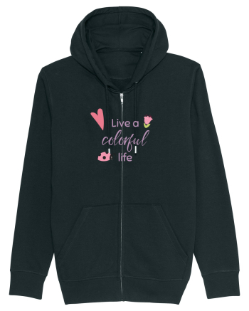 Live A Colorful Life Black