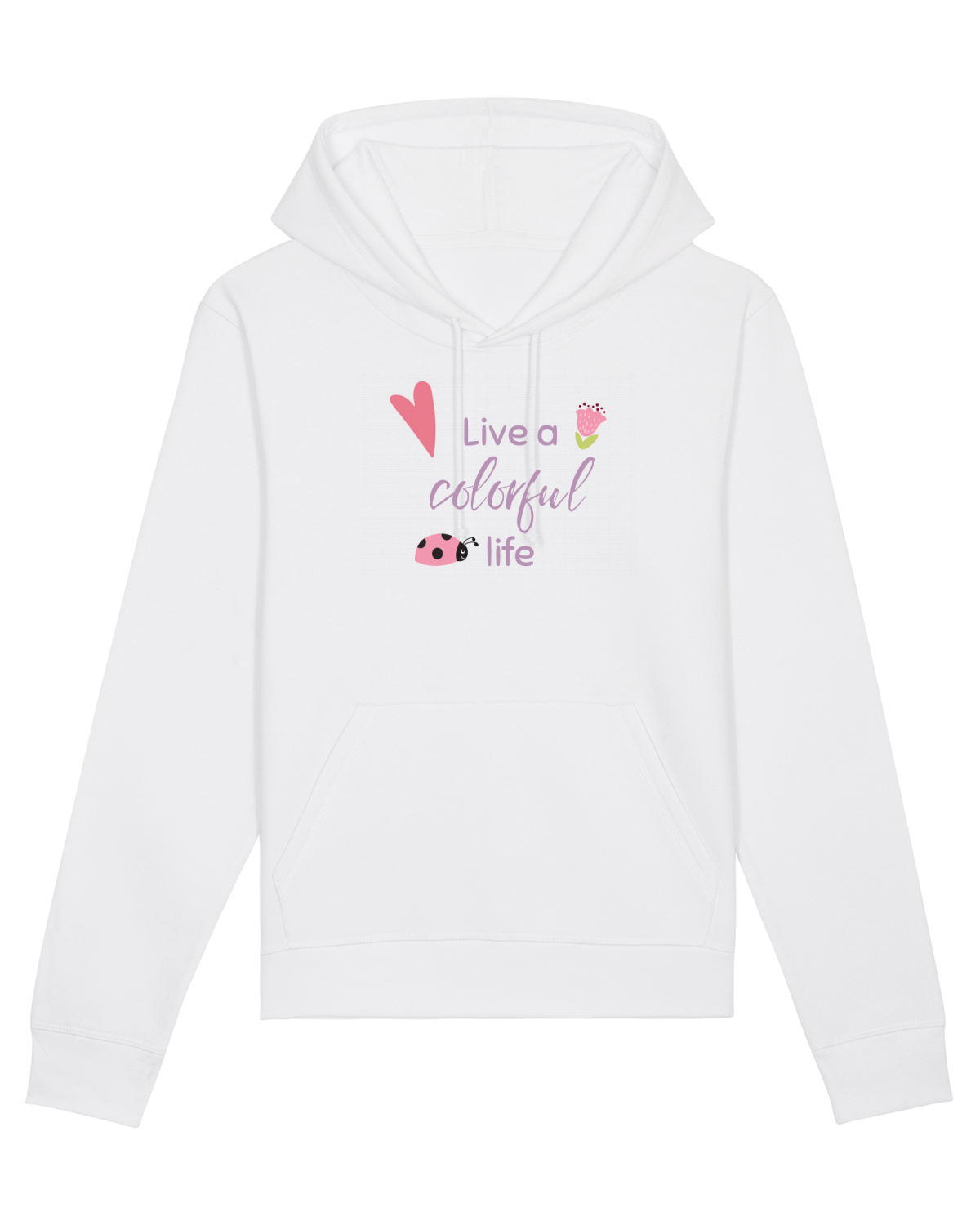Hanorac Unisex Drummer White
