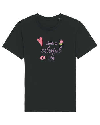 Live A Colorful Life Black