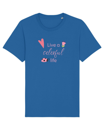 Live A Colorful Life Royal Blue
