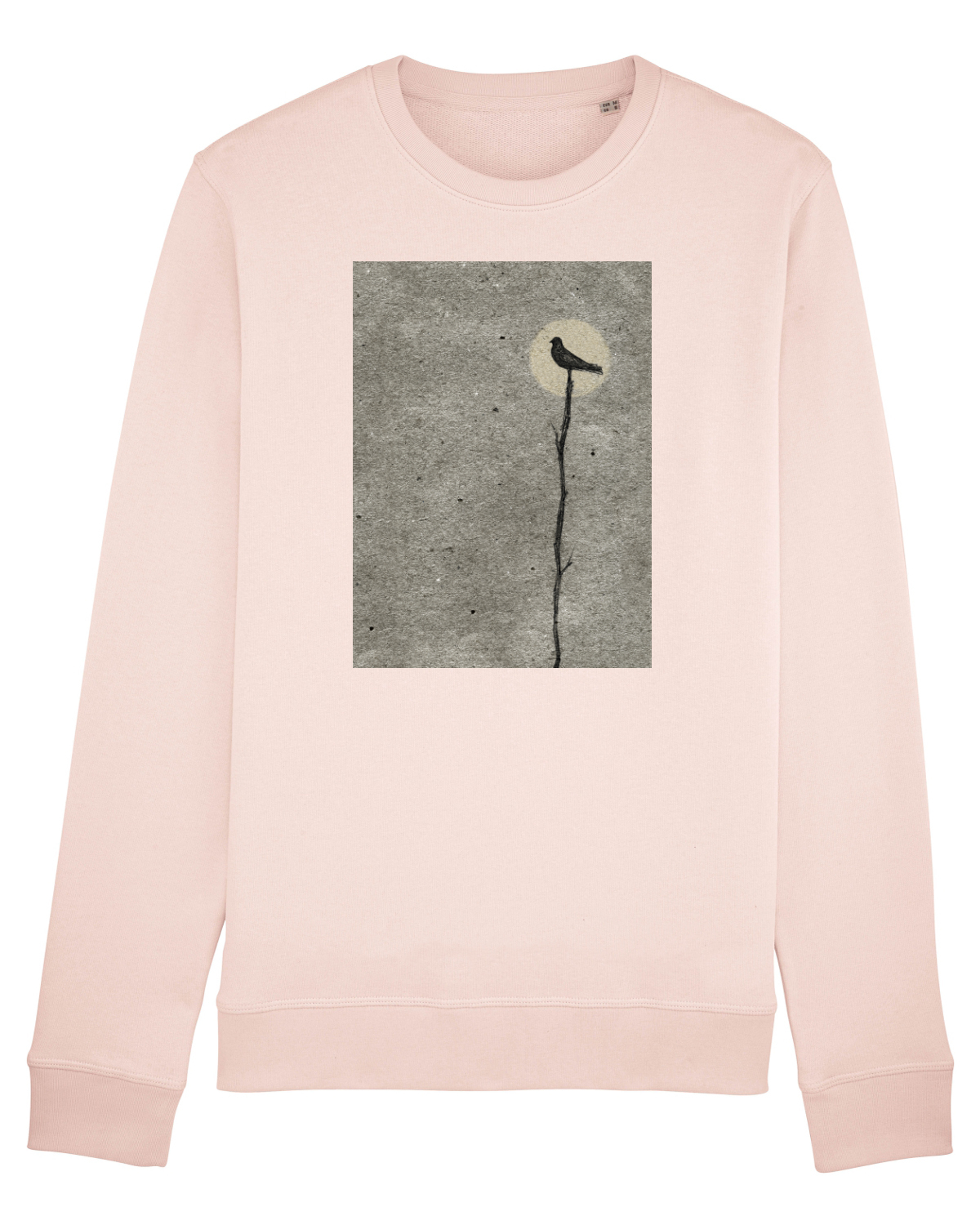 Bluză mânecă lungă Unisex Rise Candy Pink