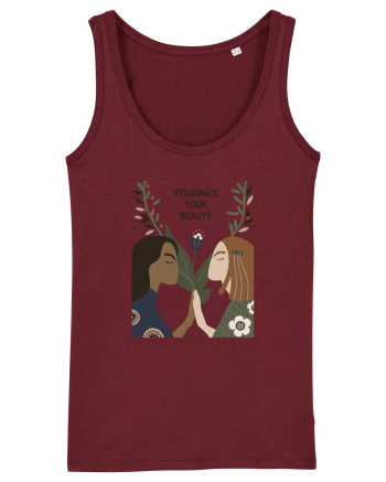 Recognize Your Beauty Burgundy