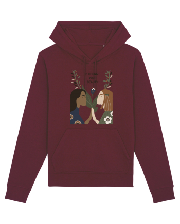 Recognize Your Beauty Burgundy