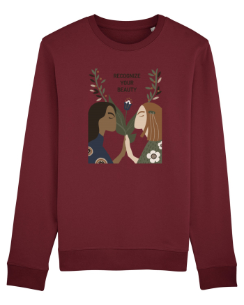 Recognize Your Beauty Burgundy