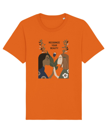 Recognize Your Beauty Bright Orange