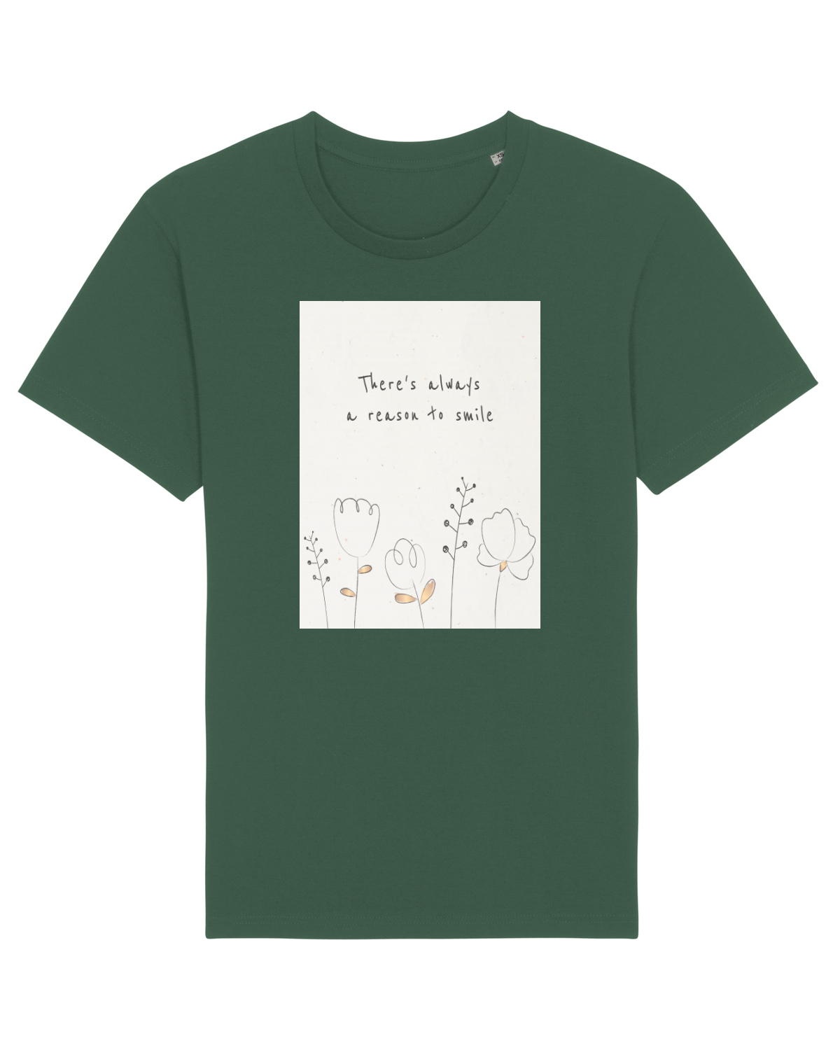 Tricou mânecă scurtă Unisex Rocker Bottle Green