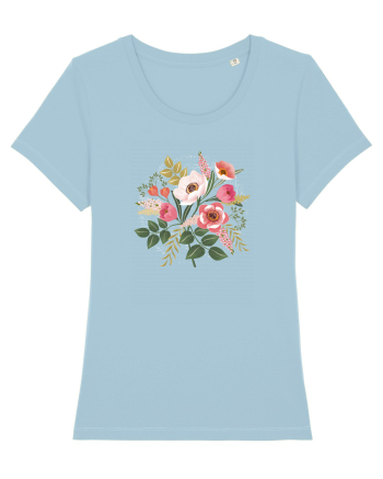 Spring Bouquet Sky Blue